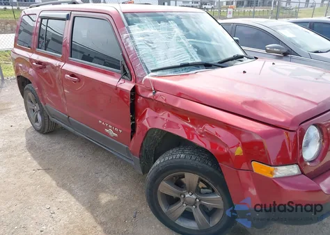 2013 Jeep Patriot Latitude из США, поврежденный, VIN 1C4NJPFB3DD232028